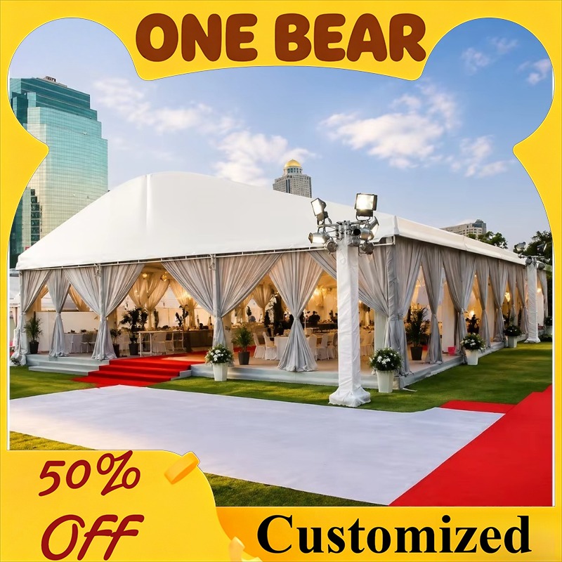 Outdoor Furniture Exhibition - Outdoor A‑Frame Tent, Heavy‑Duty Frame Shelter,