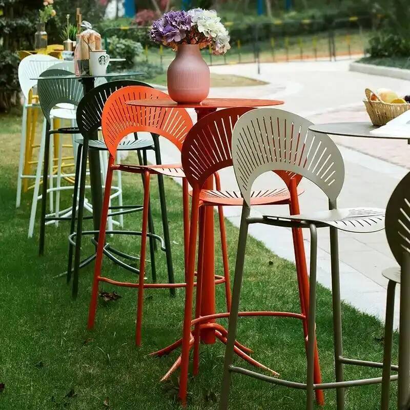New Yellow Industrial Bar Stoo - Outdoor Furniture Yellow ulasan dan harga