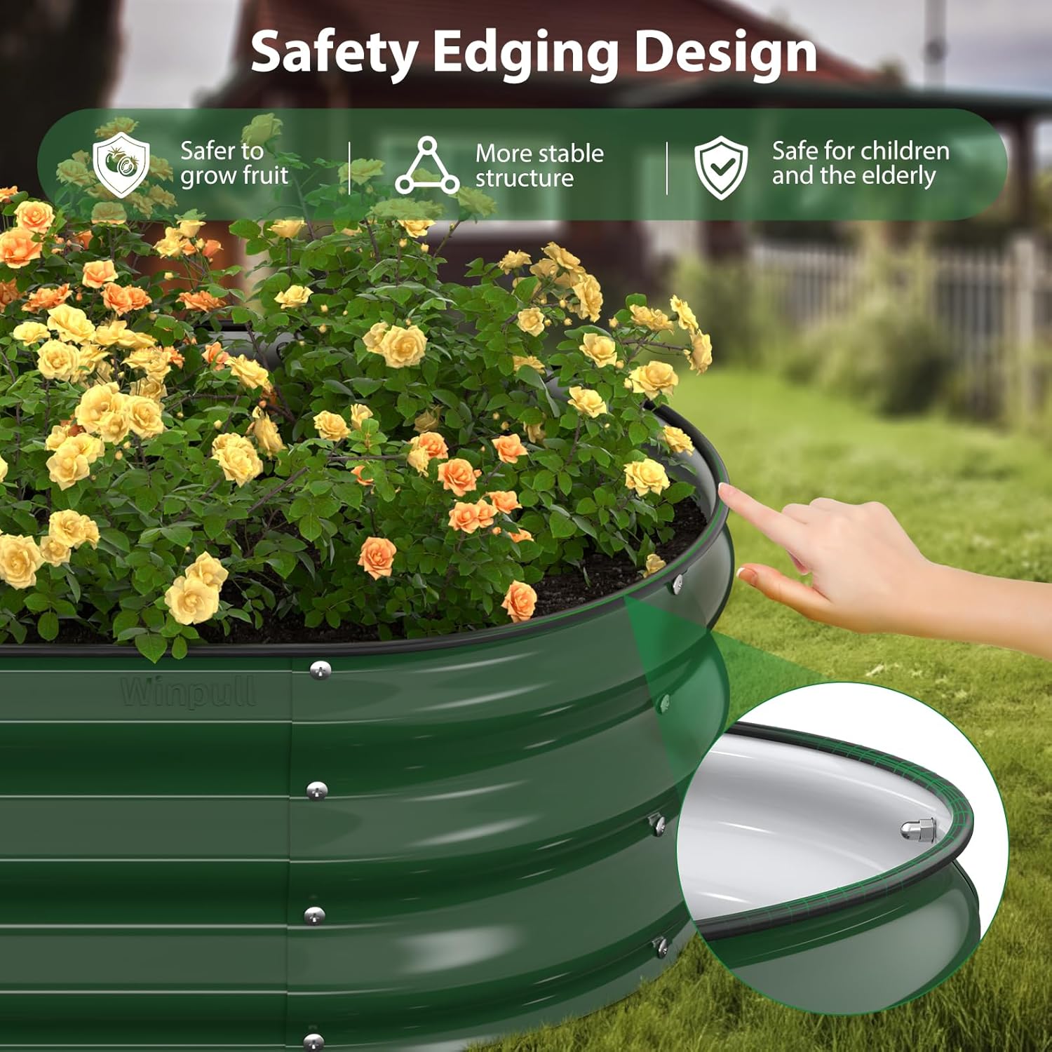 Raised Garden Bed & Planter Bo - Planter Raised Metal ulasan dan harga