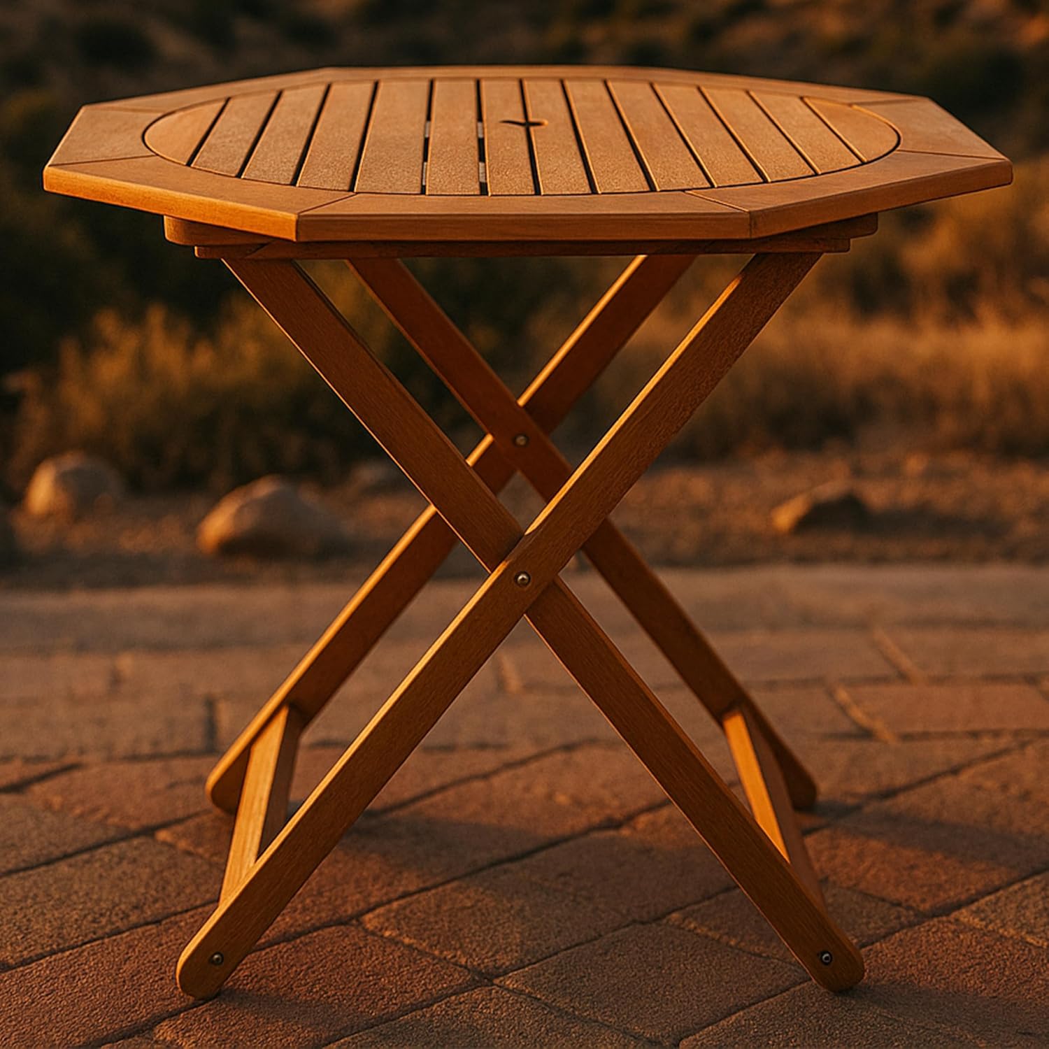 Meranti Wood Folding Outdoor T - Outdoor Furniture One Piece ulasan dan harga