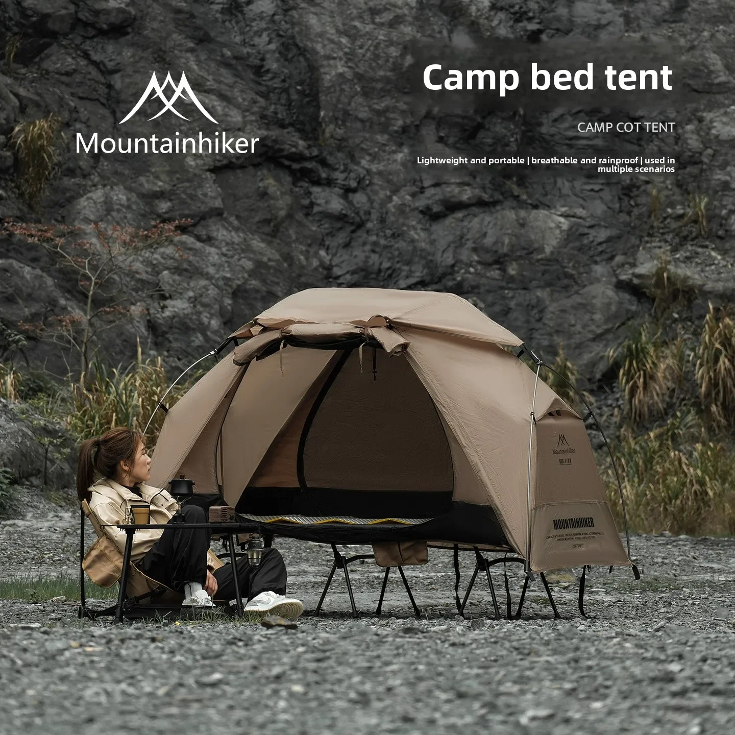 MOUNTAINHIKER Outdoor Camp Bed - Outdoor Furniture Sunbrella ulasan dan harga