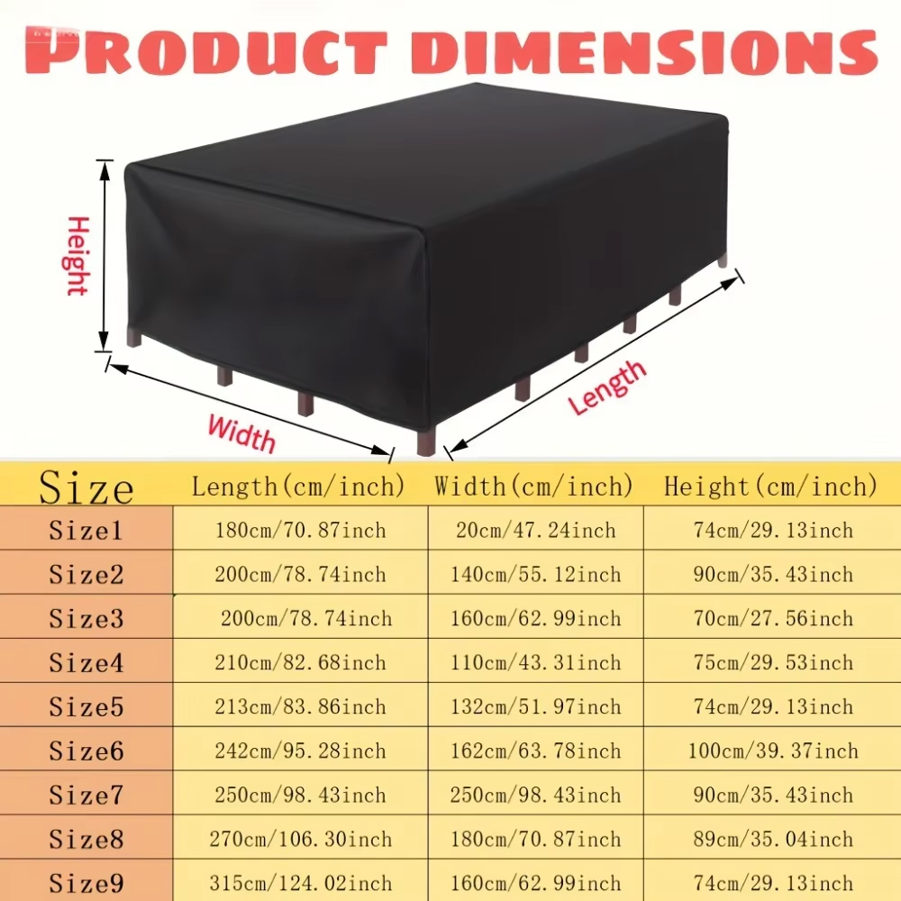 Custom Made 210D Waterproof Ou - Outdoor Furniture Sunbrella ulasan dan harga