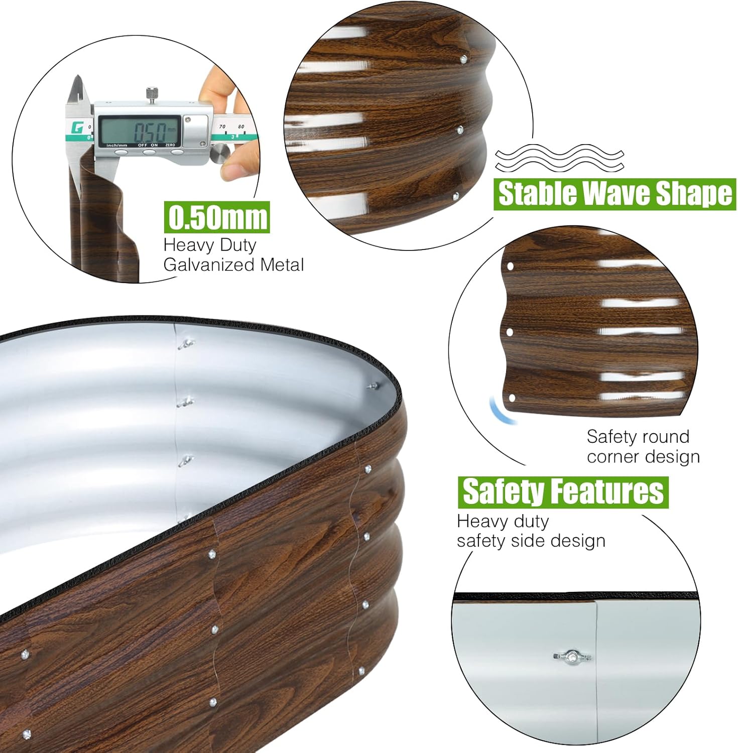 Raised Garden Bed & Planter Bo - Planter Raised Metal ulasan dan harga