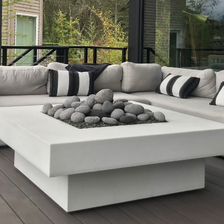 Outdoor Sofa Set Fire Pit Tabl - Outdoor Furniture Fire Pit Set ulasan dan harga