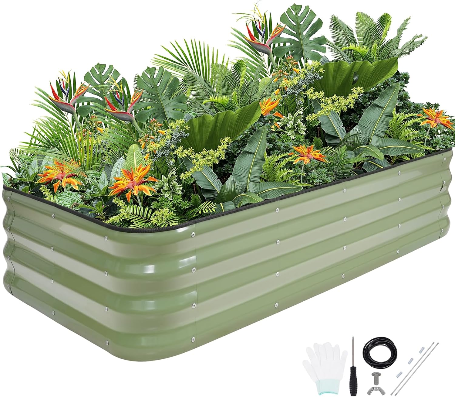 Raised Garden Bed & Planter Bo - Planter Raised Metal ulasan dan harga