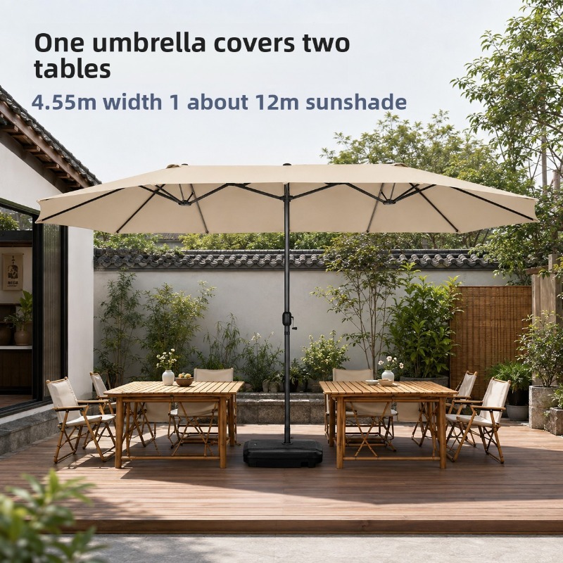 Outdoor Shade Umbrella Large C - Outdoor Furniture Sunbrella ulasan dan harga