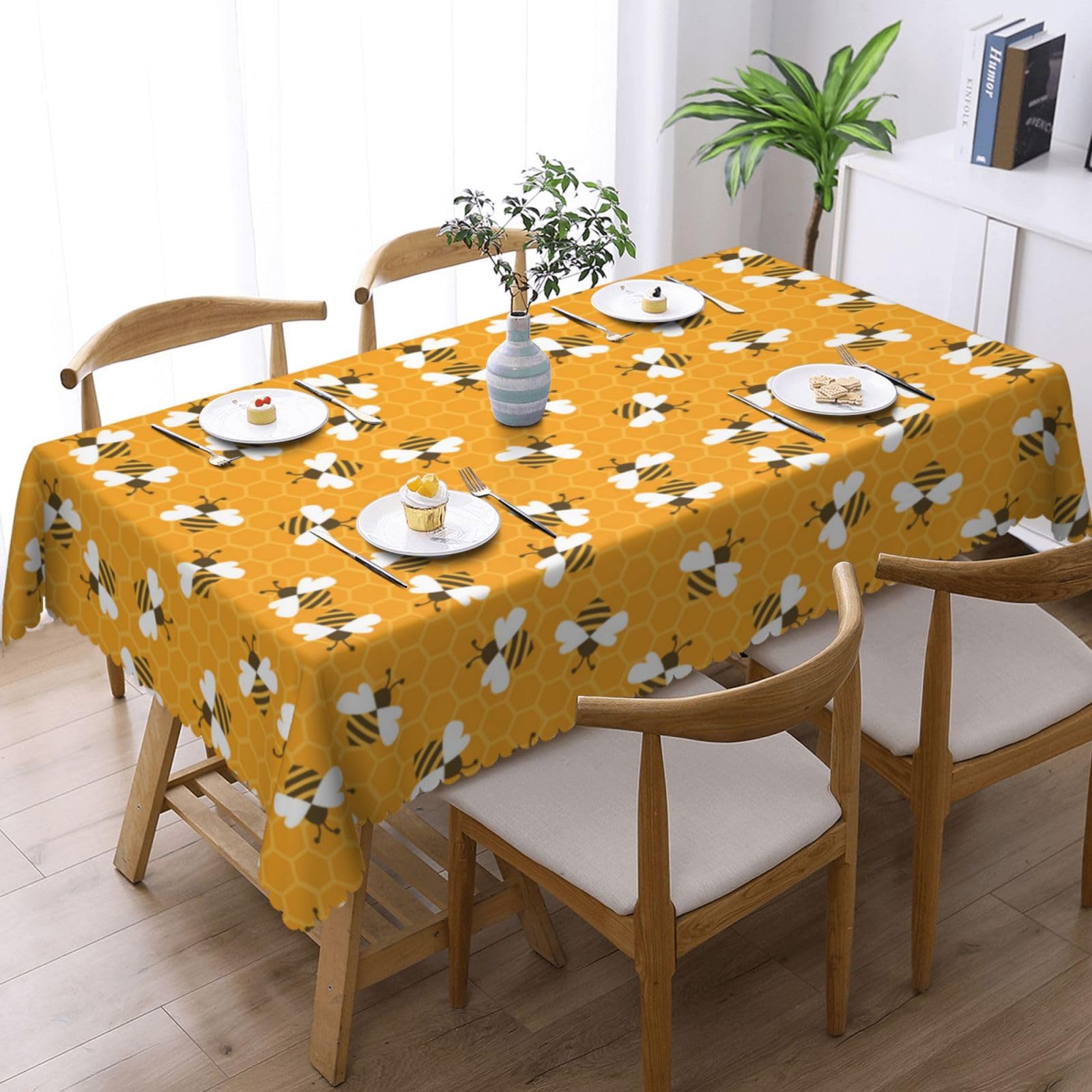 Bumble Bees Tablecloths Yellow - Outdoor Furniture Yellow ulasan dan harga