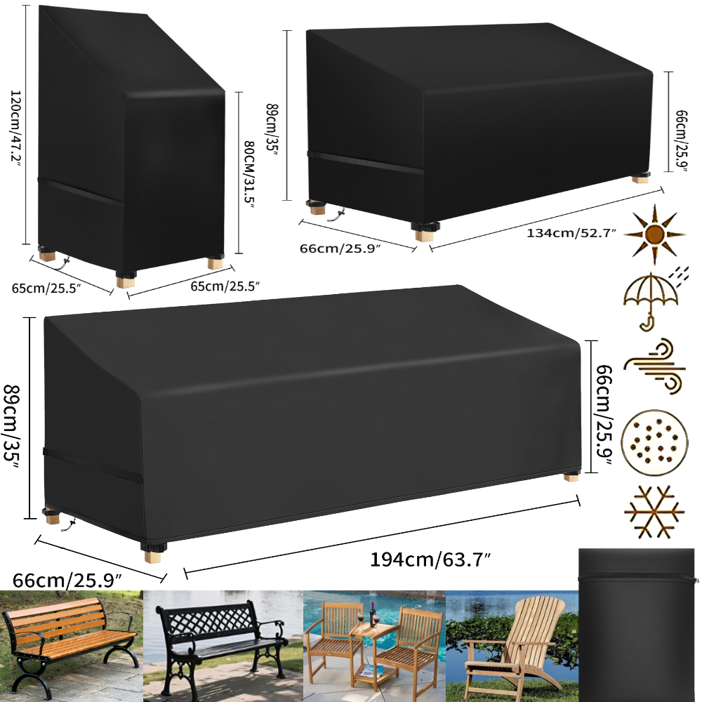 Waterproof Patio Chair Dust Co - Outdoor Furniture Sunbrella ulasan dan harga