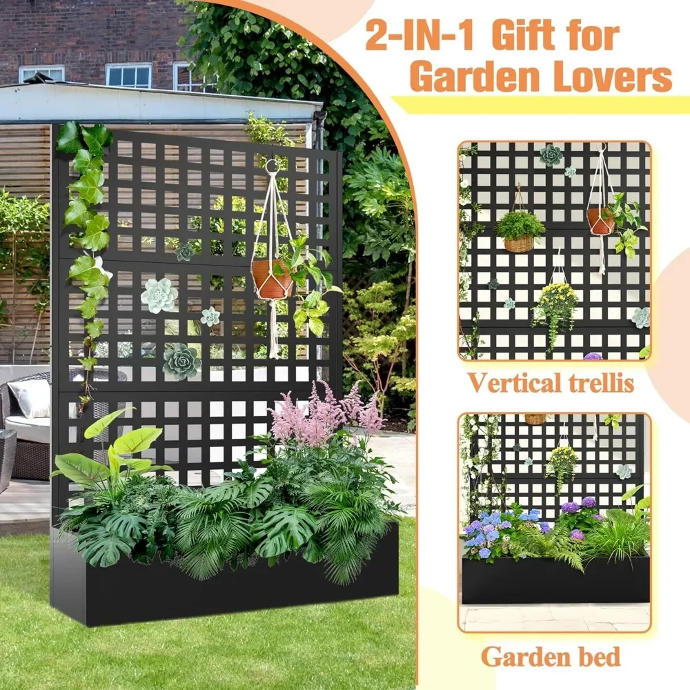 Mobile Nordic Minimalist Metal - Planter Raised Metal ulasan dan harga